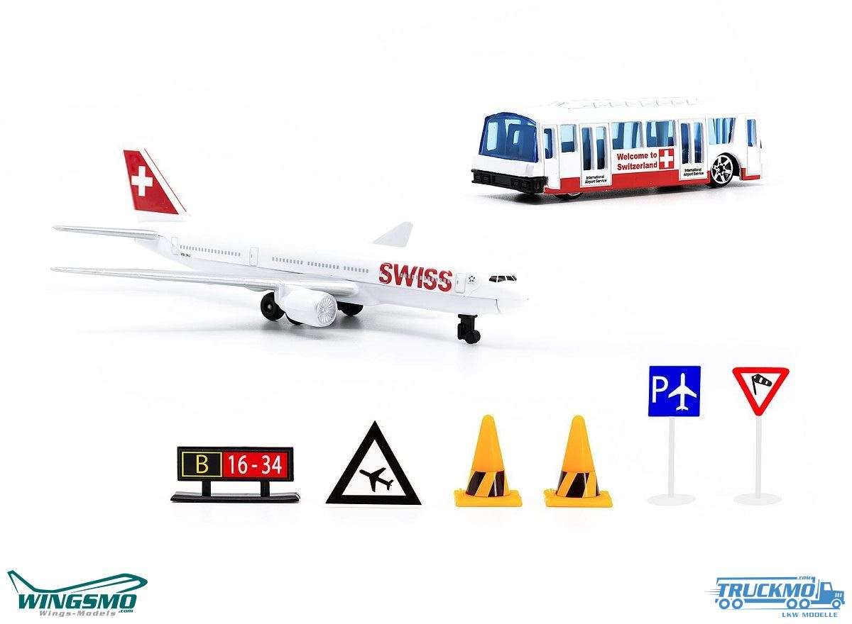 ACE Arwico Toy Flughafen Spielset Schweiz 883201