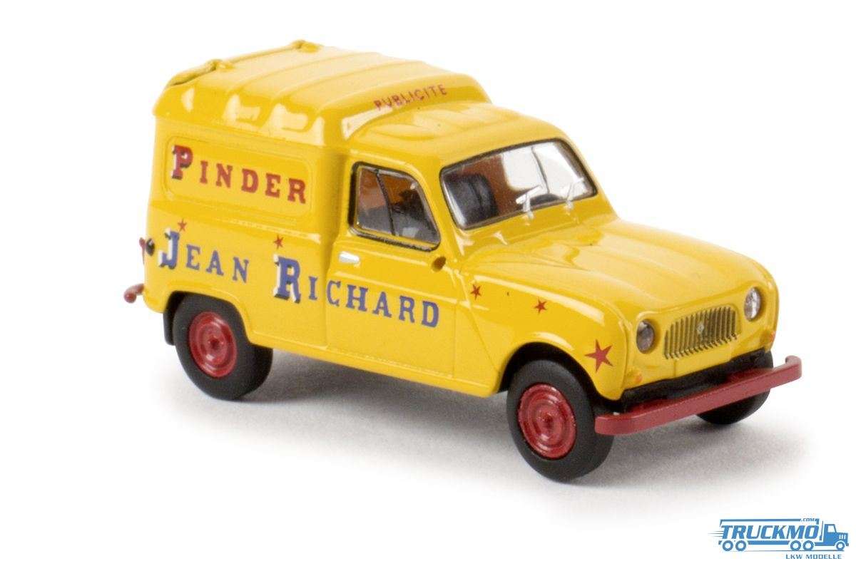 Brekina Pinder Jean Richard Renault R4 Fougonnette 14731