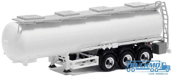 Herpa Feldbinder Chemie Tank trailer 3 axle (white) 660275