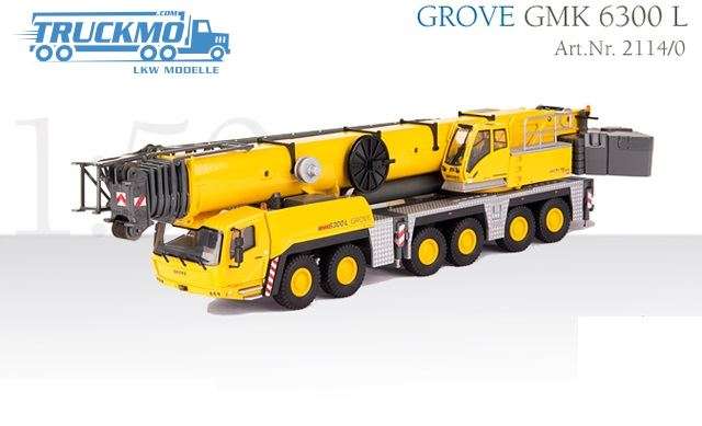 Conrad 2117/0 GROVE GRT 8100 Rough Terrain Mobile Crane Scale 1:50 