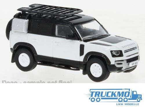 Brekina Land Rover Defender 110 2020 white 870388