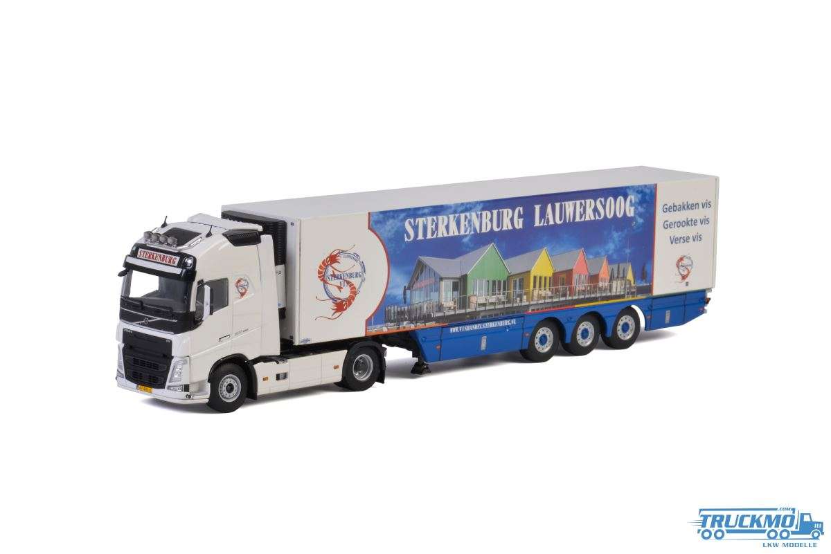 WSI Vishandel Sterkenburg Volvo FH4 Globetrotter XL reefer trailer 3 axle 01-2633