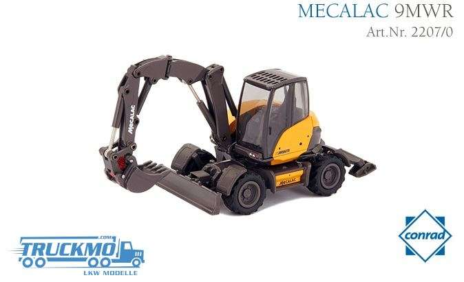 Conrad Mecalac 9 MWR mobile excavator 2207/0