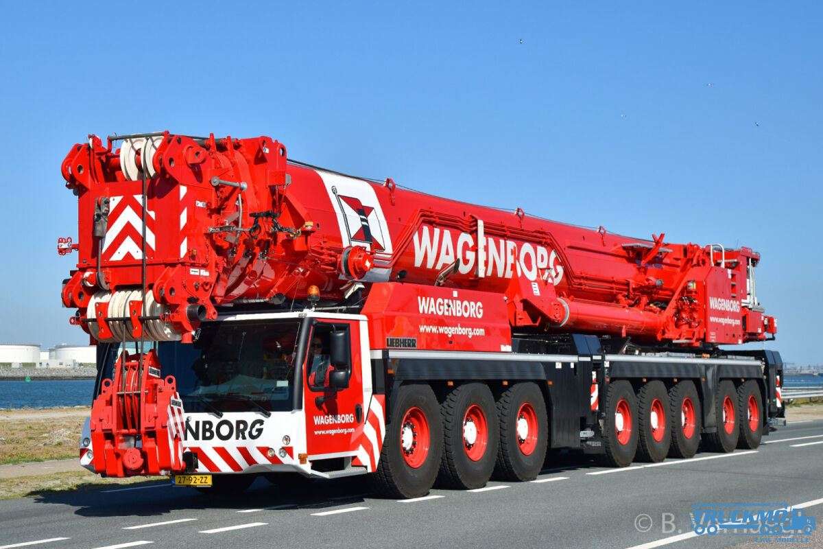 WSI Wagenborg Liebherr LTM1650-8.1 mobile crane 51-2114