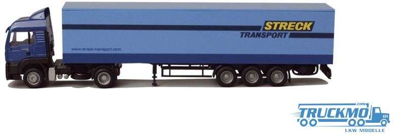 AWM Streck MAN TGA LX box trailer 55087