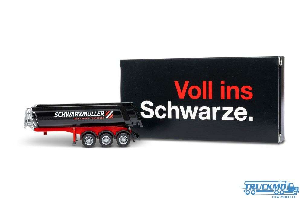 Conrad Schwarzmüller Segmentmulden tipper trailer 3-axle scale 1.87