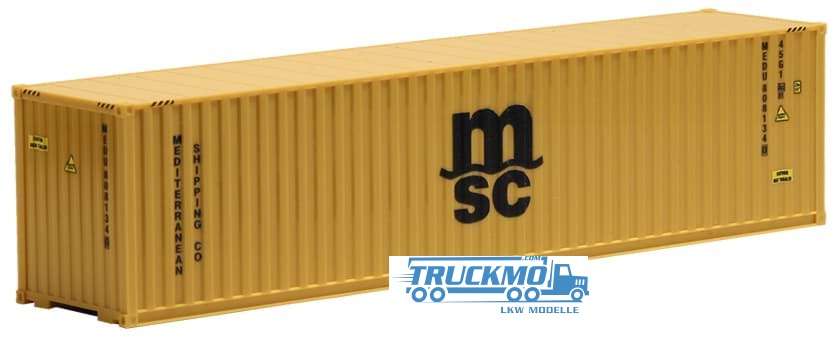 Herpa MSC 40ft HighCube Container 493561