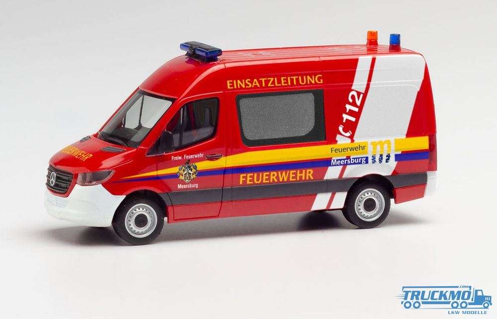 Herpa Freiwillige Feuerwehr Meersburg Mercedes Benz Sprinter 18 Kasten HD 095358
