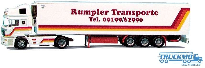 AWM Rumpler MAN F 2000 HD box semitrailer 70288