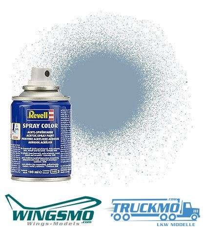 Revell Modellbau paint spray color grey silk matt 100ml 34374