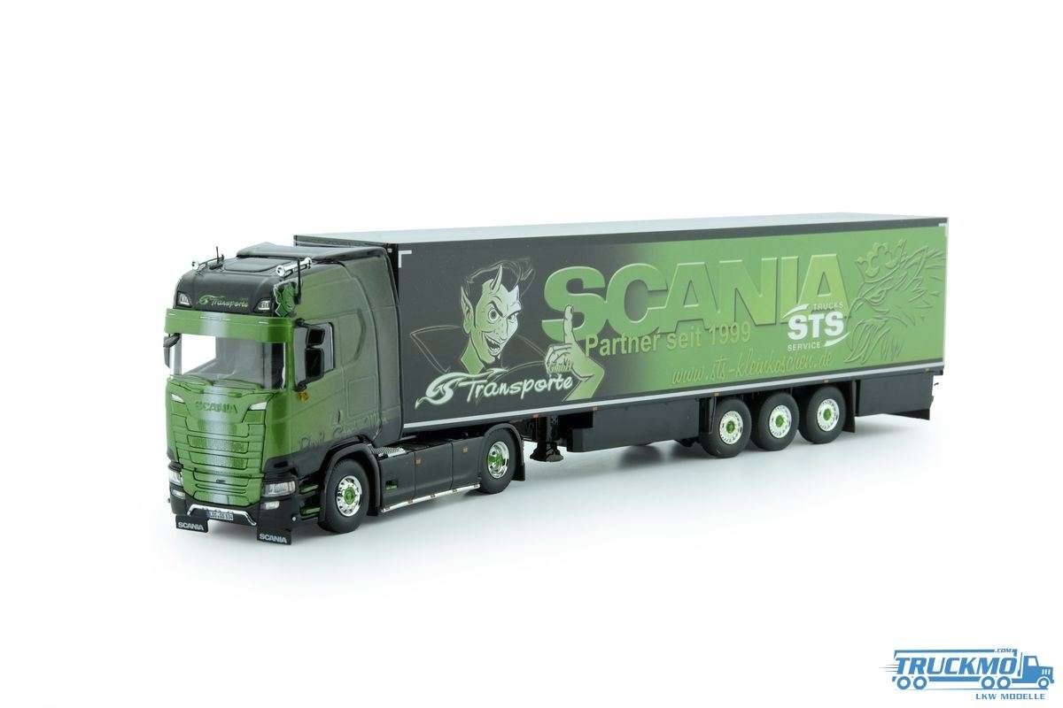 Tekno GS Transporte Scania S-Serie Hihgline reefer trailer 73902