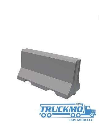 PT Trains 6 Pieces Jersey barriers gray 210204