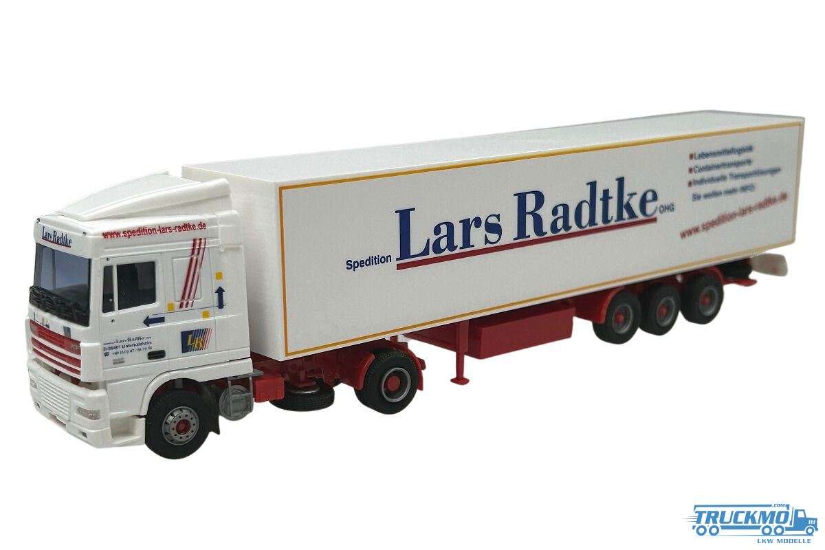 AWM Lars Radtke DAF XF 95 Space Cab Box Semitrailer 76253