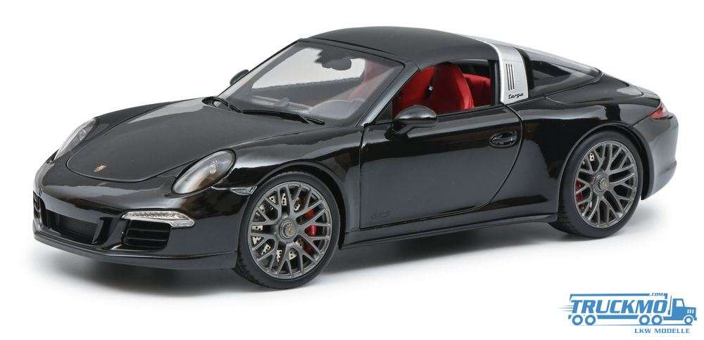 Schuco Porsche GTS Targa black 450039900