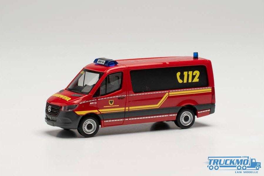 Herpa Feuerwehr Dortmund Mercedes Benz Sprinter 18 FD 949583