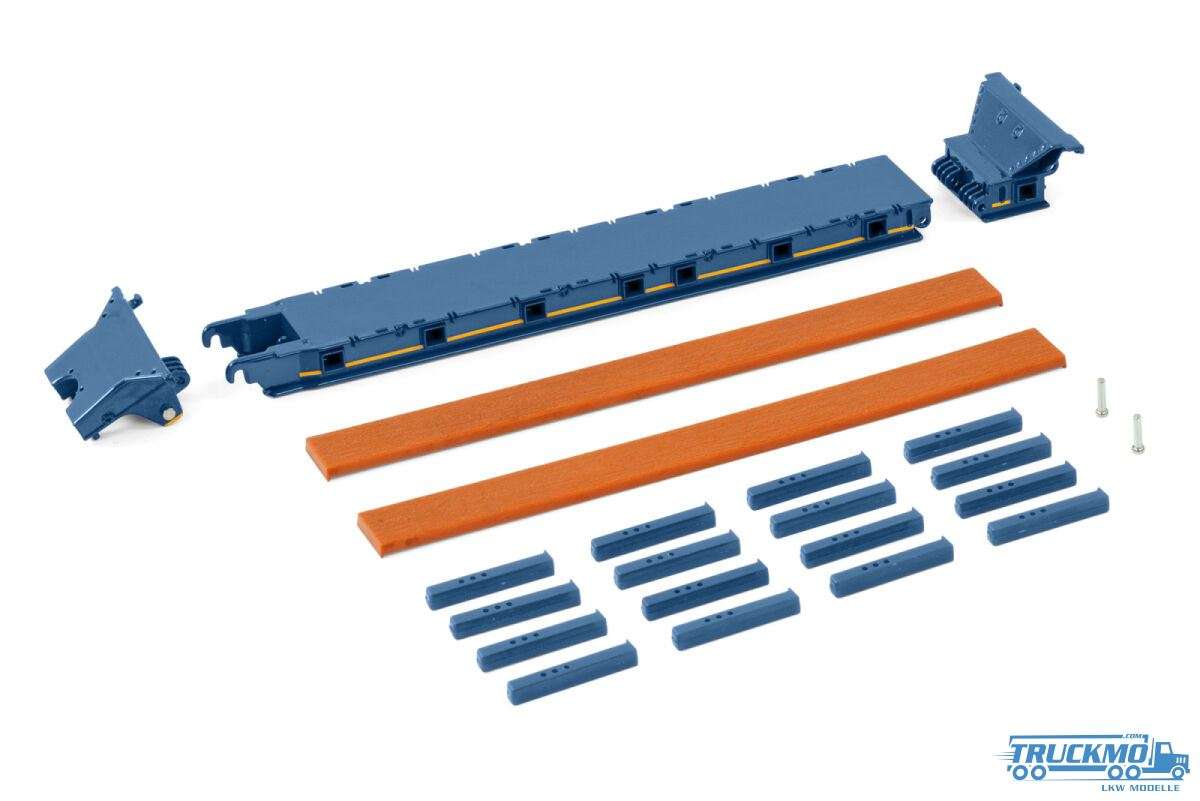 WSI Premium Line Scheuerle Inter Combi Spine bed blue 04-2185
