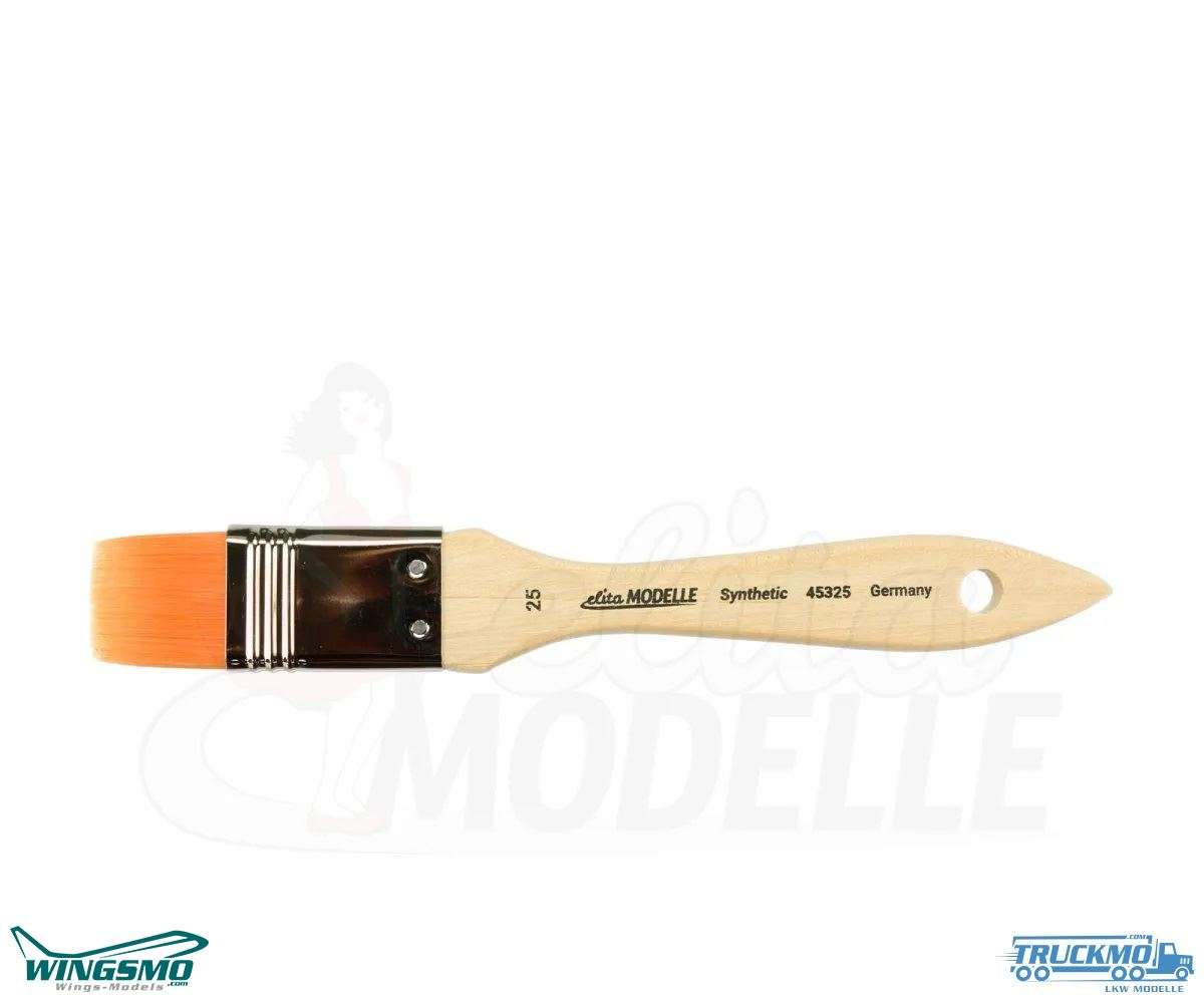 Elita Farben Pinsel Modellbau-Flachpinsel Synthetic RAW