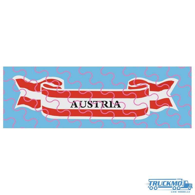 TRUCKMO Decal Austria Banner 12D-0098