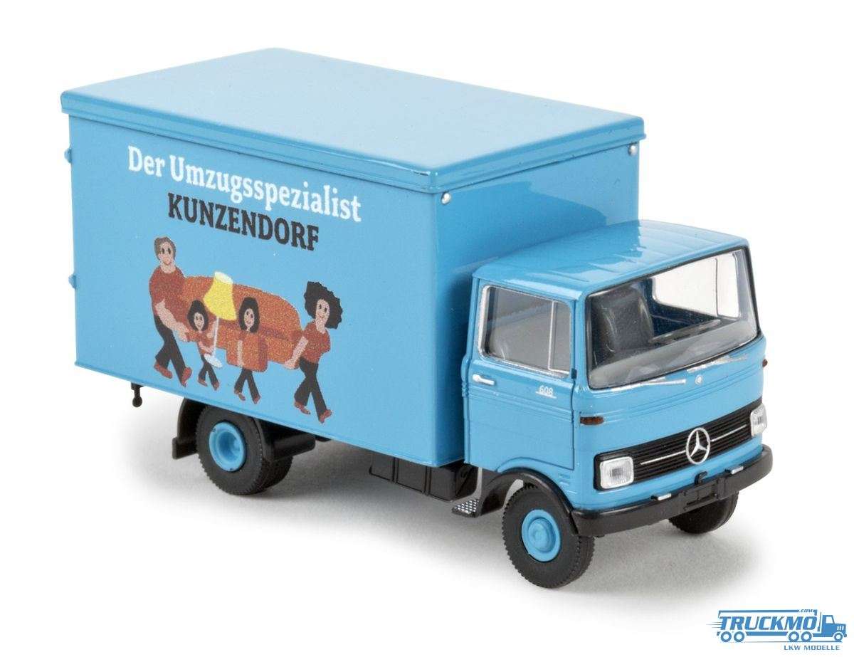 Brekina Kunzendorf Mercedes Benz LP 608 Koffer 48566