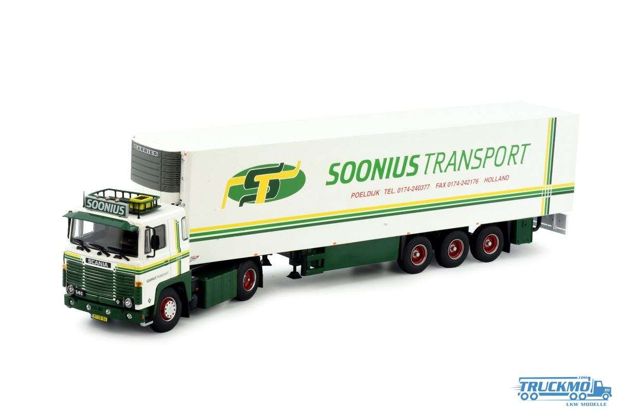Tekno Soonius Scania 141 reefer trailer 81236