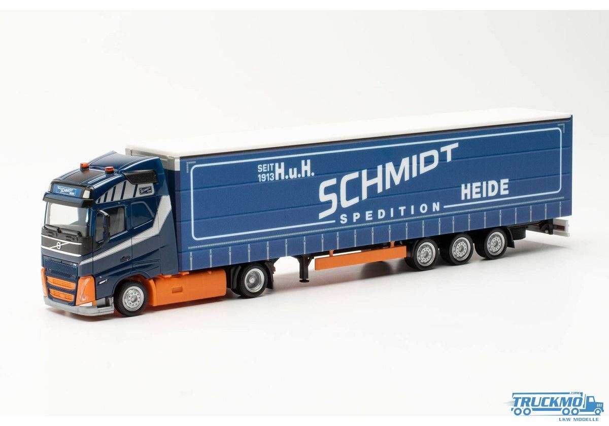 Herpa Schmidt Heide Volvo FH Gl. 2020 Lowliner-Sattelzug 315371