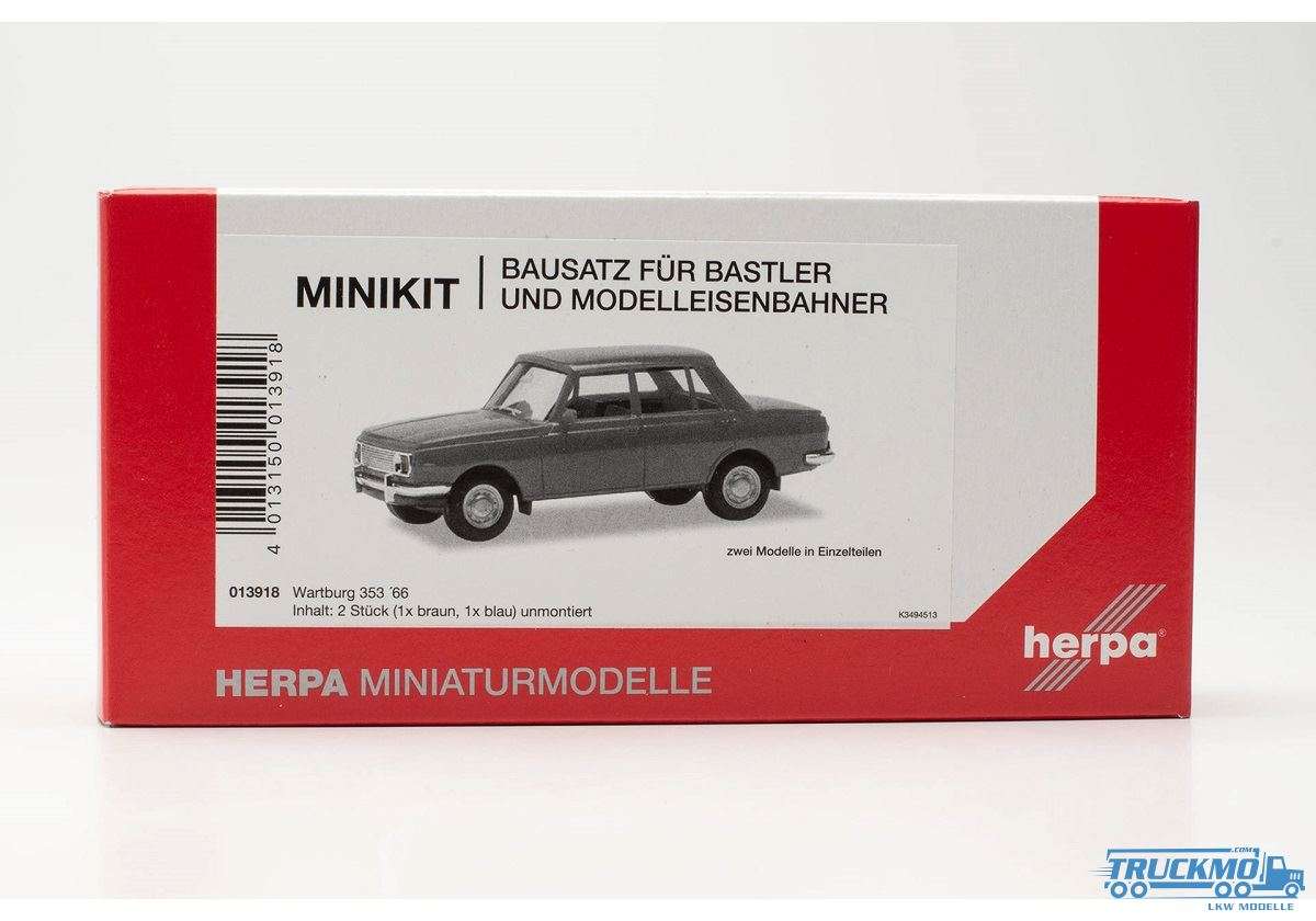 Herpa Minikit Wartburg 353 ´66 013918