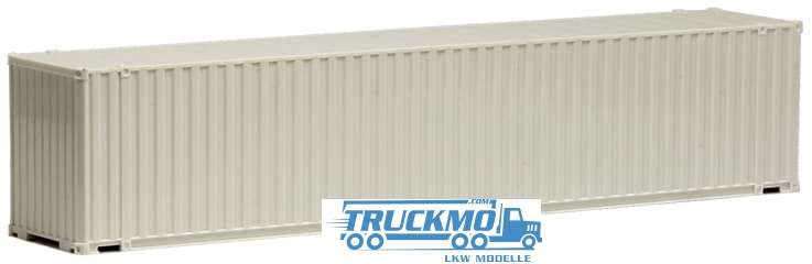 Herpa 45ft Highcube Container greywhite 490252