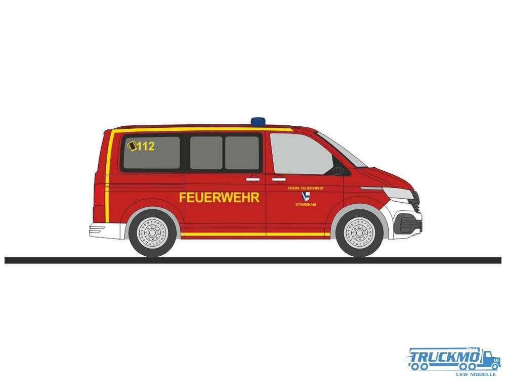 Rietze Feuerwehr Stammham / Inn Volkswagen T6.1 53761