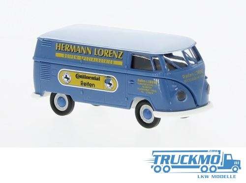 Brekina Reifen Lorenz Volkswagen T1b box 1960 special model toy fair Nuremberg 32782