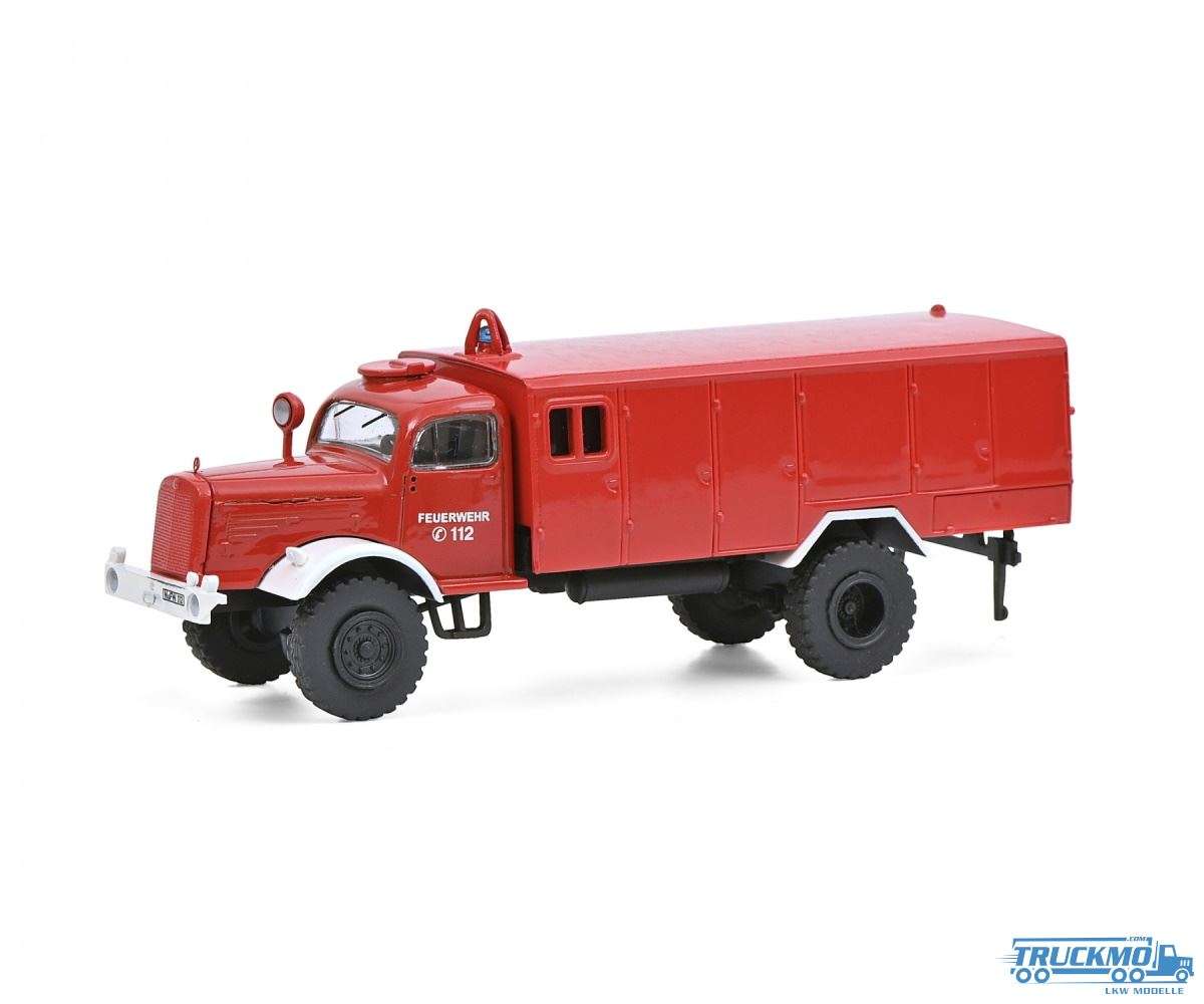 Schuco Einsatzfahrzeug Modell Feuerwehr Mercedes Benz LG 315 LF 452649600