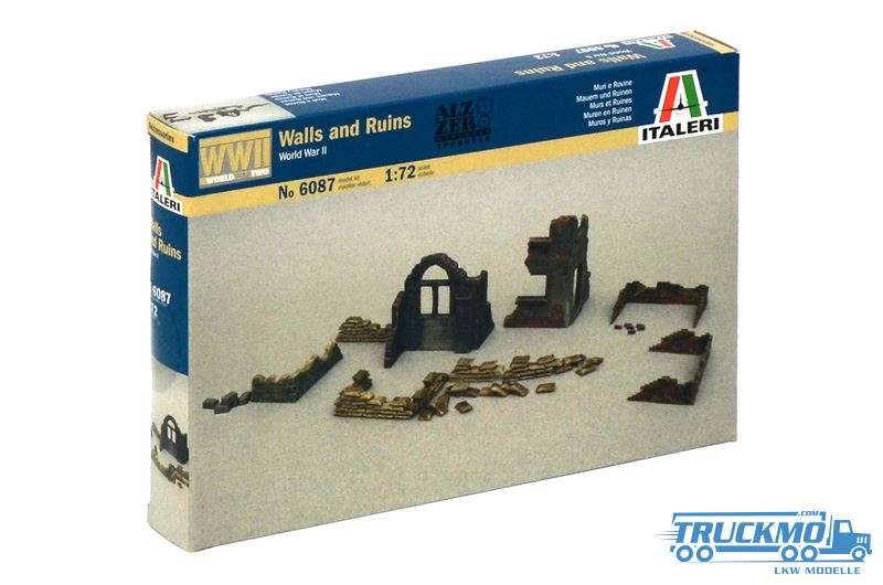 Italeri Walls and Ruins with Accessories 6087