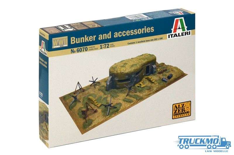 Italeri WWII Accessories and Bunker 6070