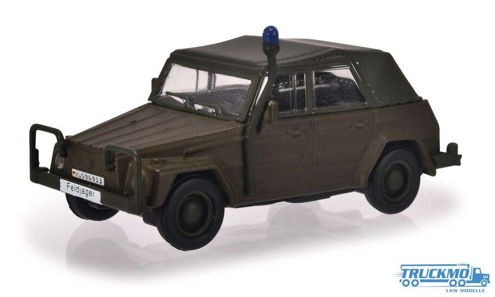 Schuco Militärpolizei Volkswagen Typ 181 452666900