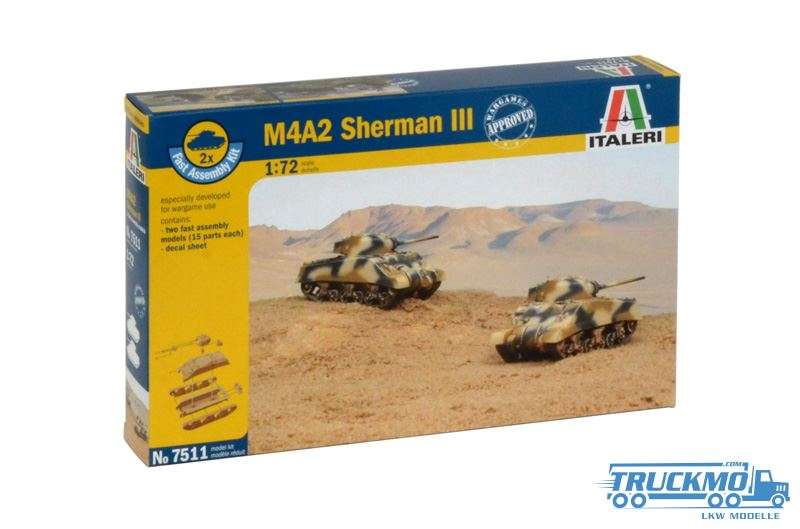 Italeri M4A2 Sherman III 7511