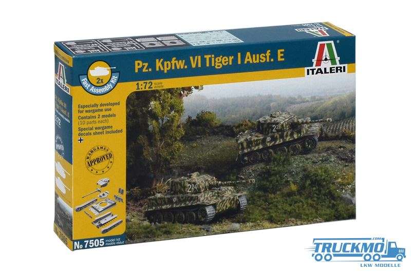 Italeri Panzerkampfwagen VI Tiger I Ausführung E 7505
