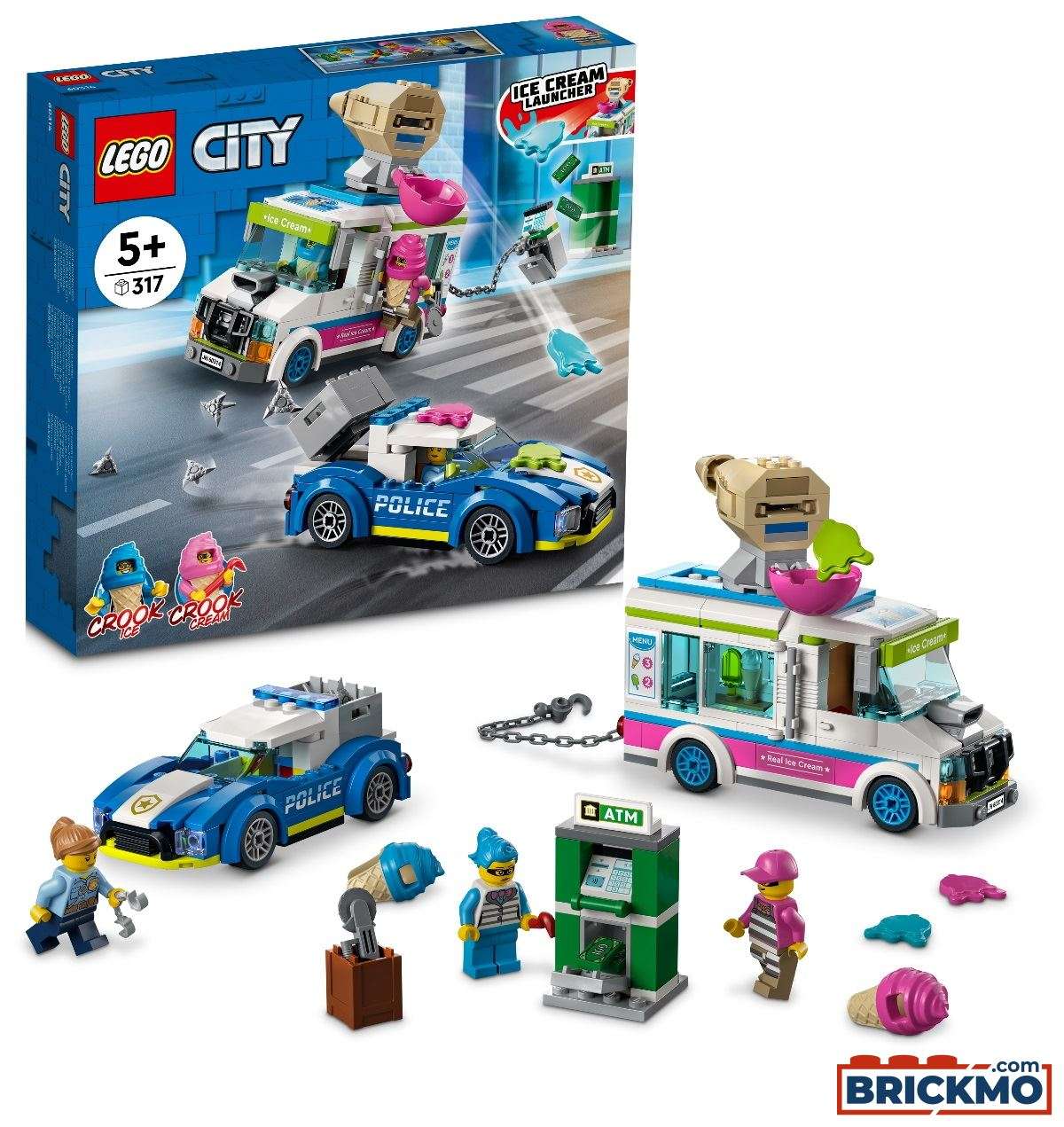 LEGO City 60314 Eiswagen-Verfolgungsjagd 60314 | TRUCKMO Truck Models –  Your Truck Models spezialist