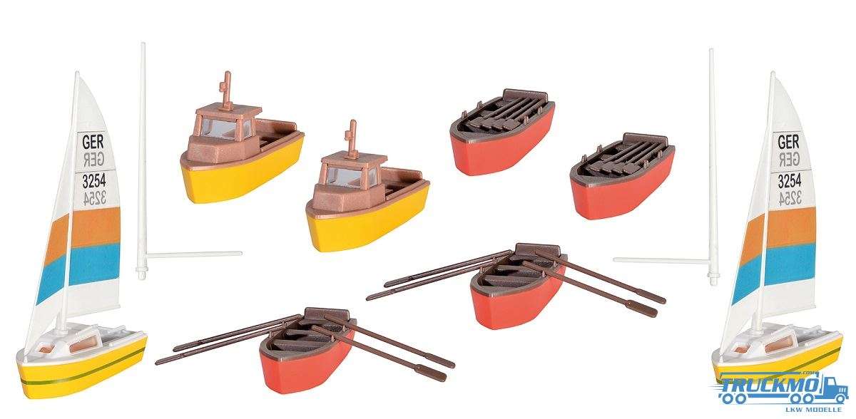Kibri Set of Boats 39159