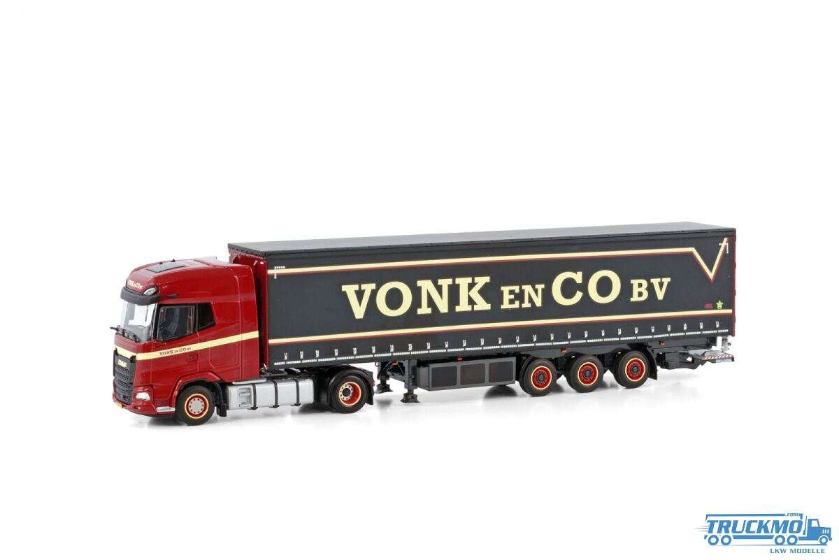 WSI Vonk &amp; Co DAF XG+ curtainside semitrailer 01-4159