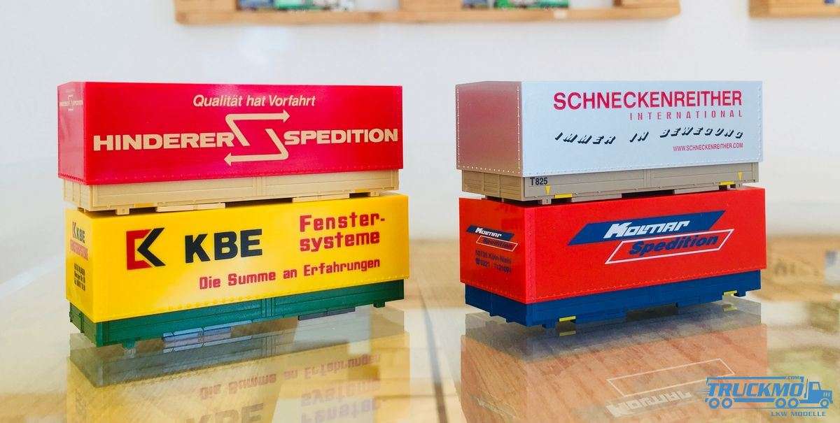 AWM Hinderer Spedition / KBE / Schneckenreither / Kolmer Spedition Wechselkoffer 90602
