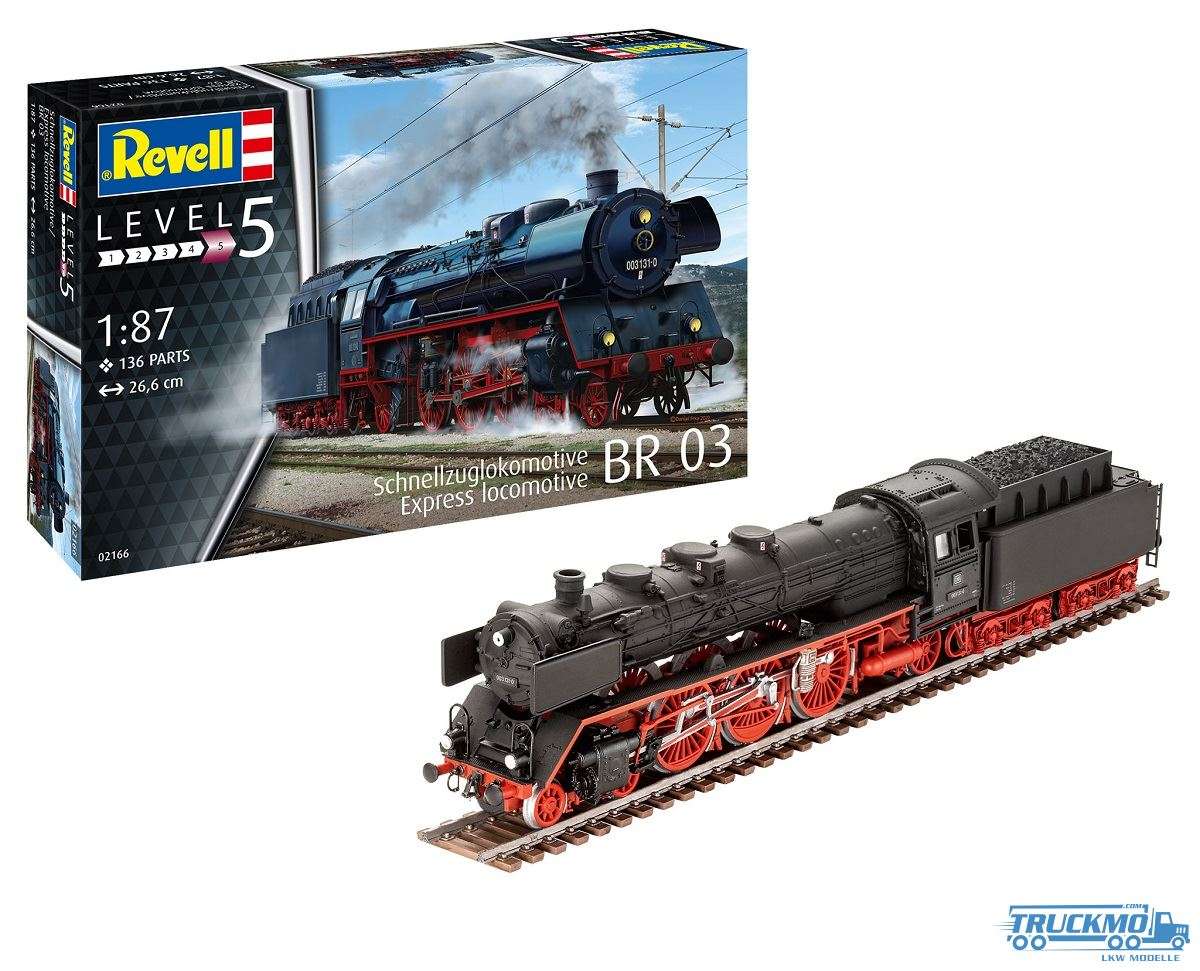 Revell Schnellzuglokomotive BR03 Modellbausatz 02166