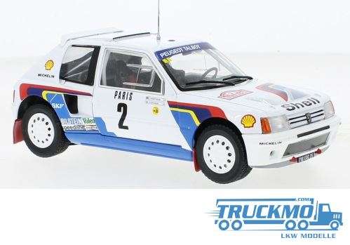 IXO Models Rally Monte Carlo Peugeot 205 T16 1985 No.2 A. Vatanen T. Harryman IXO24RAL024A