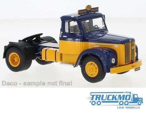 IXO Models Scania 110 Super 1953 blue yellow IXOTR122