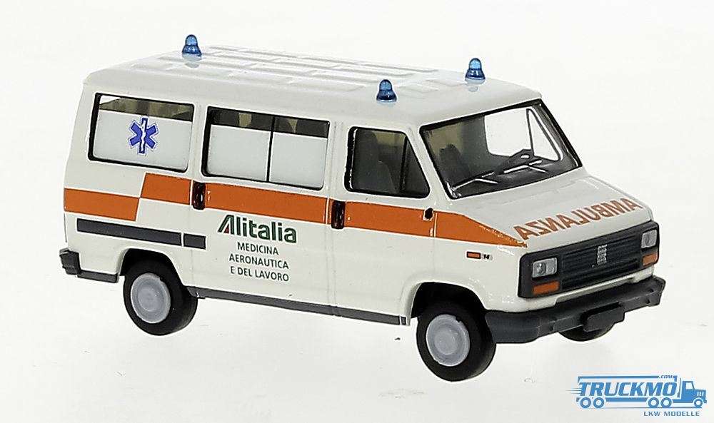 Brekina Ambulanza Alitalia Fiat Ducato 34910