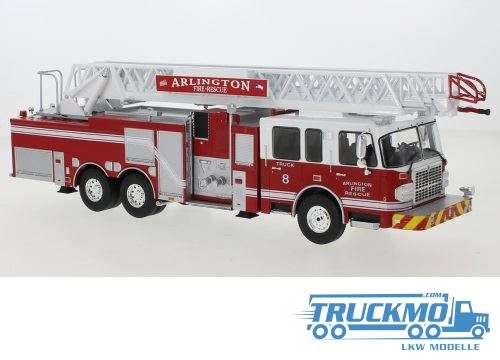 IXO Models Arlington Fire Rescue Smela 105 RM turntable ladder IXOTRF023S