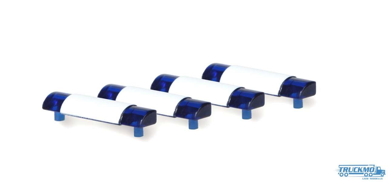 Rietze blue light bar set of 4 Wietmarscher 70200