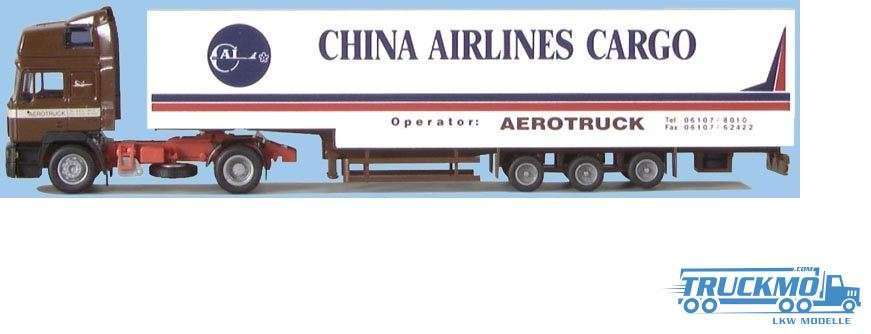 AWM China Airlines MAN F 2000 Jumbo-Box semitrailer 6311.31