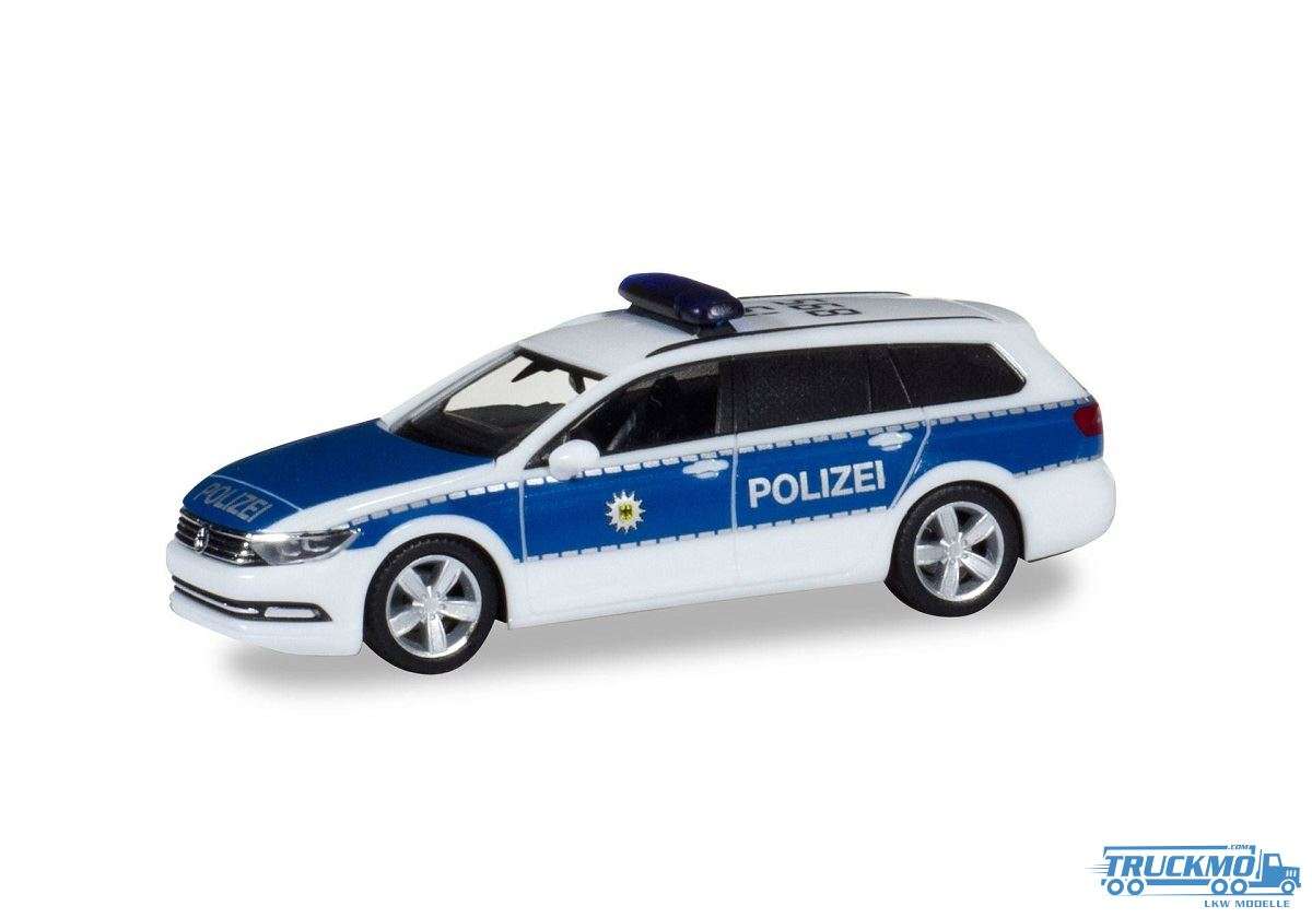 Herpa Bundespolizei Volkswagen Passat Variant Dachkennung: 15-895 929363
