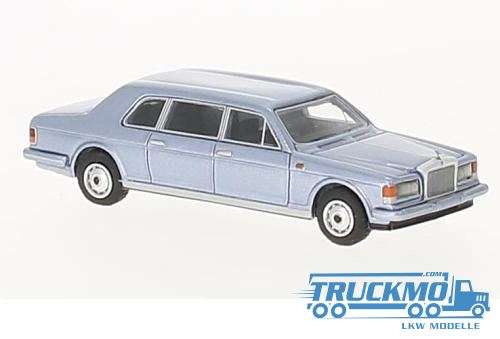 Brekina Rolls Royce Silver Spur II Touring Limousine 1985 blau 87360