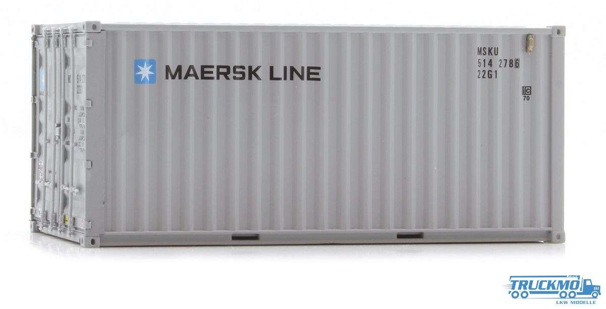 PT Trains Maersk Line 20ft Container MSKU5142786 820003.5