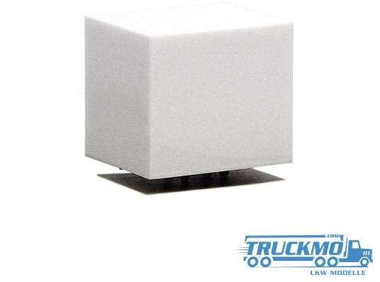 Herpa 10ft container smooth wall case white 490635